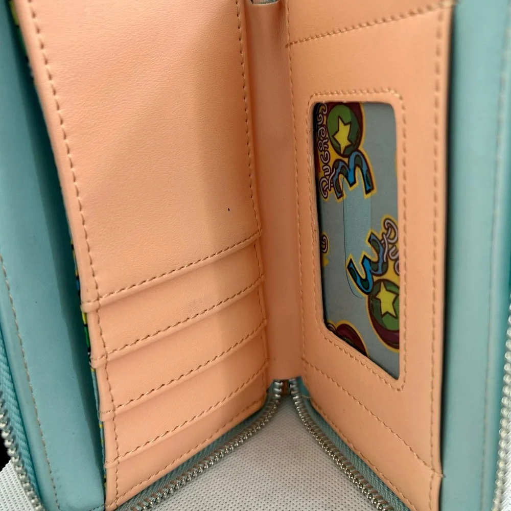Loungefly Nickelodeon Rugrats 30th Anniversary Faux Leather Wallet NWT - Picture 3 of 6